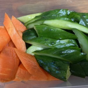 発酵ぬかどこで漬けた漬け物
